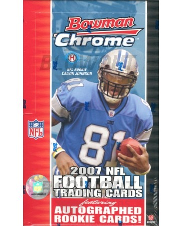 2007 Bowman Chrome Football Hobby Box