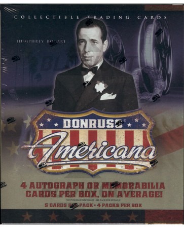 2007 Donruss Americana Hobby 6 Box Case