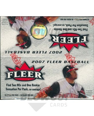 2007 Fleer Baseball 20 Box Case