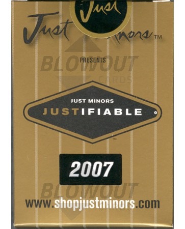 2007 Just Minors Justifiable Baseball Factory Set 12 ct Case