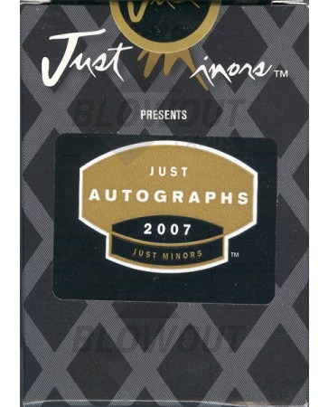 2007 Just Minors Just Autographs Baseball Factory Set