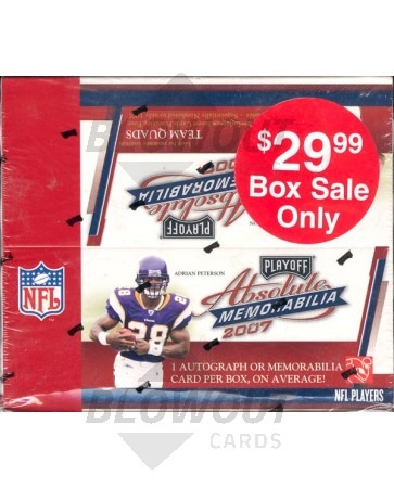 2007 Playoff Absolute Memorabilia Football Retail Box