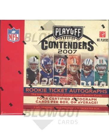 2007 Playoff Contenders Football Hobby Box