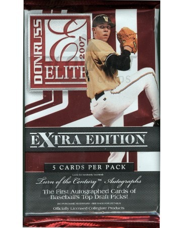 2007 Donruss Elite Extra Edition Baseball Hobby Pack