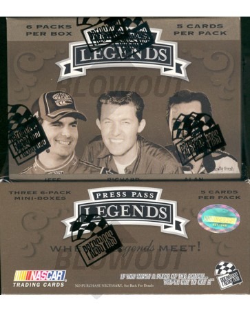 2007 Press Pass Legends Racing Hobby 12 Box Case