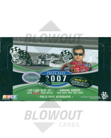 2007 Press Pass Nascar Racing Hobby Box
