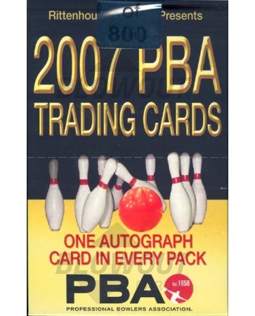 2007 Rittenhouse Archives PBA Bowling Hobby 8 Box Case