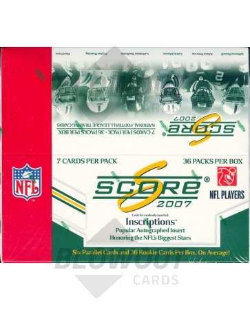 2007 Score Football Box (retail only release)