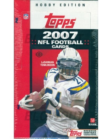 2007 Topps Football Hobby Box