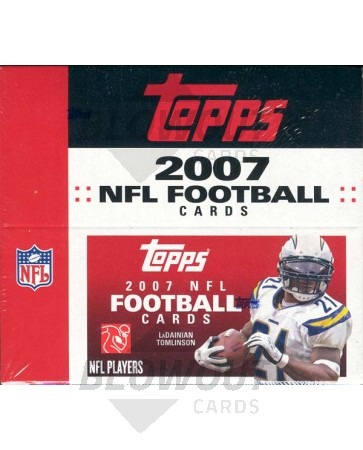 2007 Topps Football Retail Box