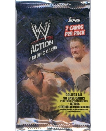 2007 Topps WWE Action Wrestling Retail Pack