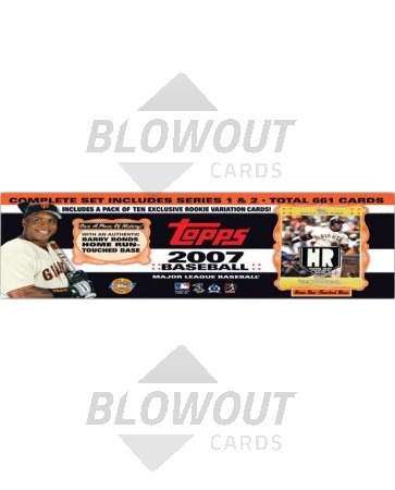 2007 Topps Baseball Factory Set - Barry Bonds Edition Set