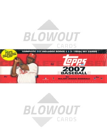 2007 Topps Baseball Factory Set - Retail Set
