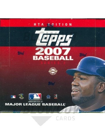 2007 Topps Series 2 Baseball Jumbo HTA Box