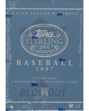 2007 Topps Sterling Baseball Hobby Box
