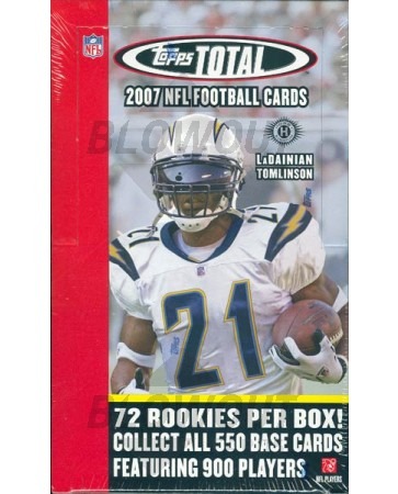 2007 Topps Total Football Hobby 20 Box Case