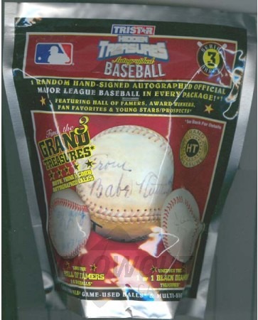 2007 Tristar Hidden Treasures Series 3 Autograph Baseball Pack