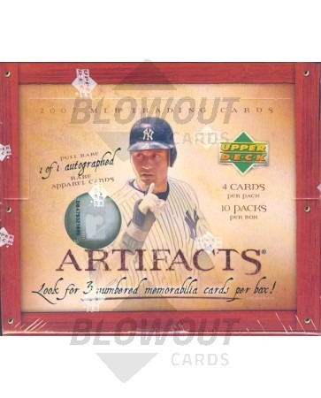2007 Upper Deck Artifacts Baseball Hobby 20 Box Case