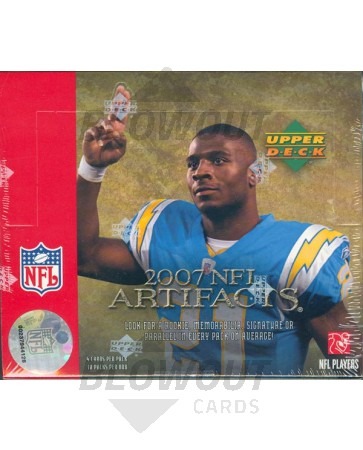2007 Upper Deck Artifacts Football Hobby Box