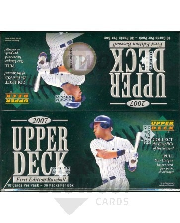 2007 Upper Deck First Edition Baseball Box