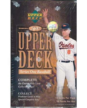 2007 Upper Deck Series 1 Baseball Hobby Box