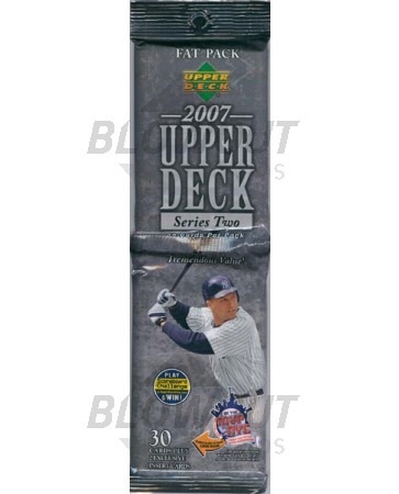 2007 Upper Deck Series 2 Baseball Fat Pack