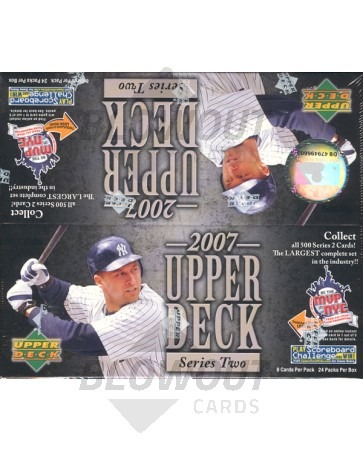 2007 Upper Deck Series 2 Baseball Retail Box