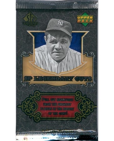2007 Upper Deck SP Legendary Cuts Baseball Hobby Pack