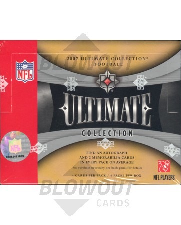 2007 Upper Deck Ultimate Collection Football Hobby Box