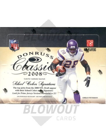 2008 Donruss Classics Football Hobby Box