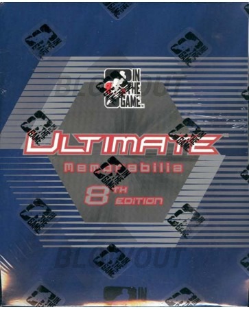 2008 In The Game Ultimate Memorabilia 8th Hockey 10 Box Case