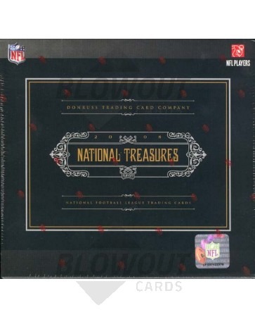 2008 Playoff National Treasures Football Hobby Box