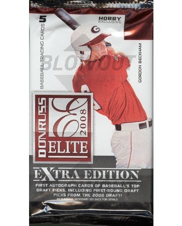 2008 Donruss Elite Extra Edition Baseball Hobby Pack