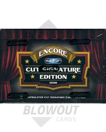 2008 Razor Cut Signature Encore Edition Box