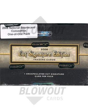 2008 Razor Cut Signature Edition Box - 1 of 1 Bonus Pack