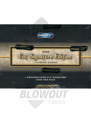 2008 Razor Cut Signature Edition Box