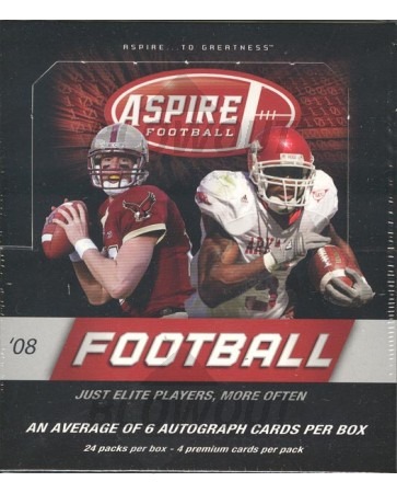 2008 Sage Aspire Football Hobby Box