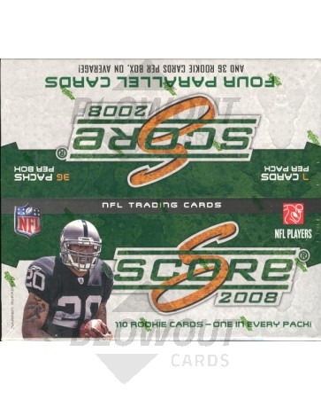 2008 Score Football Box