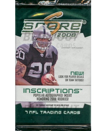 2008 Score Football Pack