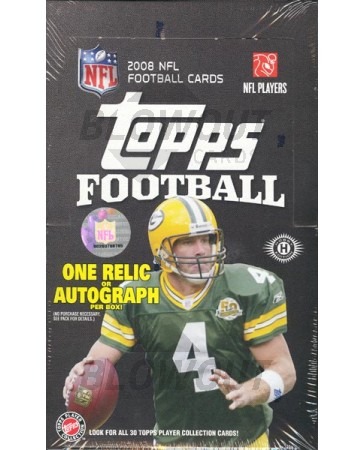 2008 Topps Football Hobby Box