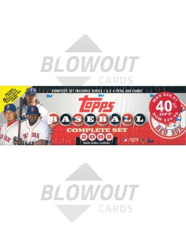 2008 Topps Baseball Factory Set Team Boston Red Sox 6 Set Case