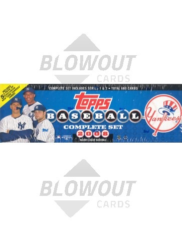 2008 Topps Baseball Factory Set Team New York Yankees Set