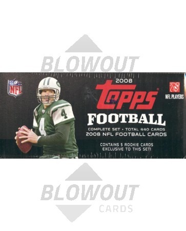 2008 Topps Football Factory Set