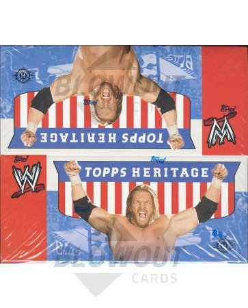 2008 Topps WWE Heritage Series 4 Wrestling Hobby Box