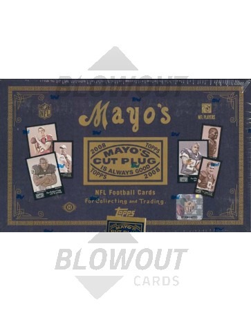 2008 Topps Mayo Football Hobby 8 Box Case
