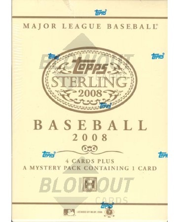 2008 Topps Sterling Baseball Hobby 10 Box Case