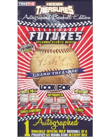 2008 Tristar Hidden Treasures Futures Auto Baseball 30 Box Case