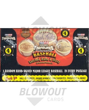 2008 Tristar Hidden Treasures Series 4 Auto Baseball 2 Box Case