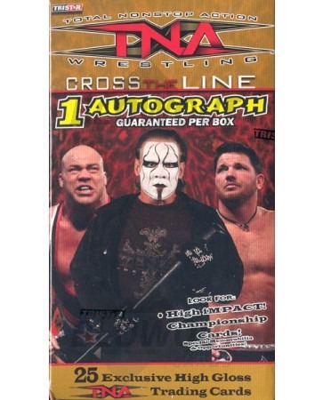 2008 Tristar TNA Cross The Line Wrestling Blaster Box
