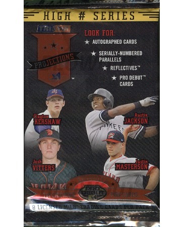 2008 Tristar Projections High# Series Baseball Hobby Pack